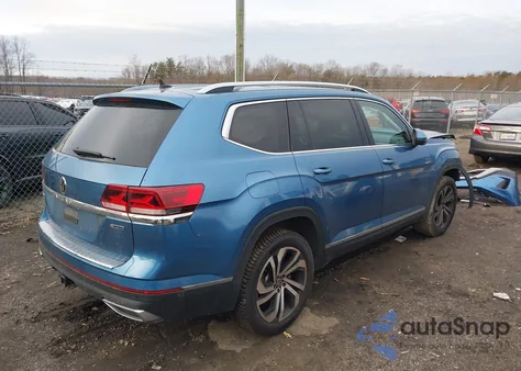 2021 Volkswagen Atlas 3.6L V6 Sel Premium from USA, damaged, VIN 1V2TR2CA7MC526311